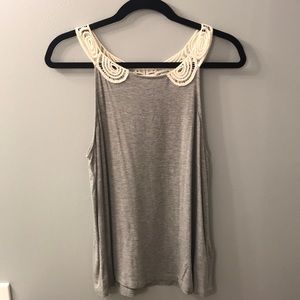 Gray tank top